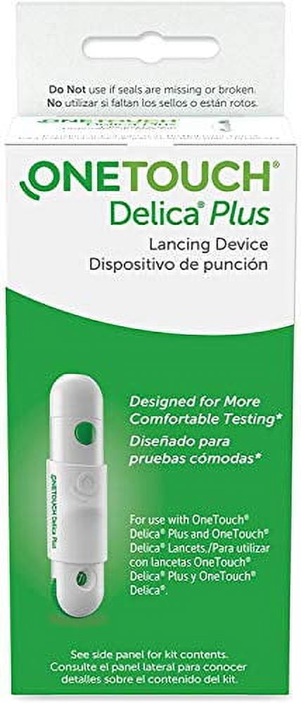 OneTouch Delica Plus Lancing Device with 25 Lancets