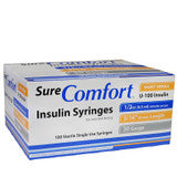 SureComfort™ Insulin Syringes, 1/2cc, 30G x 5/16"
