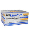 SureComfort™ Insulin Syringes, 1/2cc, 30G x 5/16"