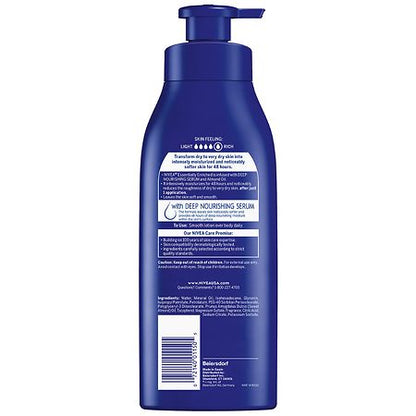 Nivea - Essentially Enriched Body Lotion – 16.9 fl oz (500ml) for Deep Nourishment