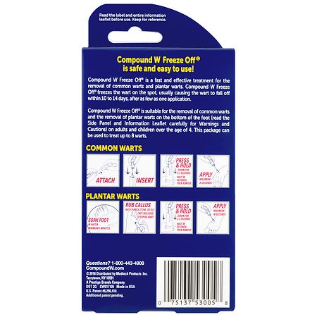 Compound W Freeze Off Wart Remover – 8 Applications