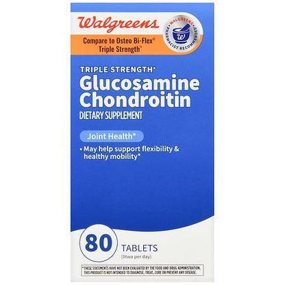 Walgreens Glucosamine Chondroitin Tablets Triple Strength (40 Days)