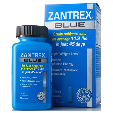 Zantrex Blue Weight Loss Capsules – 84 Count