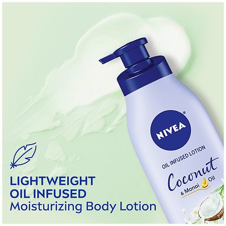 Nivea Nourishing Body Lotion with Coconut & Monoi Oil – 16.9 fl oz (500ml)