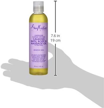 Lavender & Wild Orchid Body, Bath, and Massage Oil – 8 oz