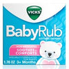 Vicks BabyRub Non-Medicated Soothing Ointment, 1.76 OZ