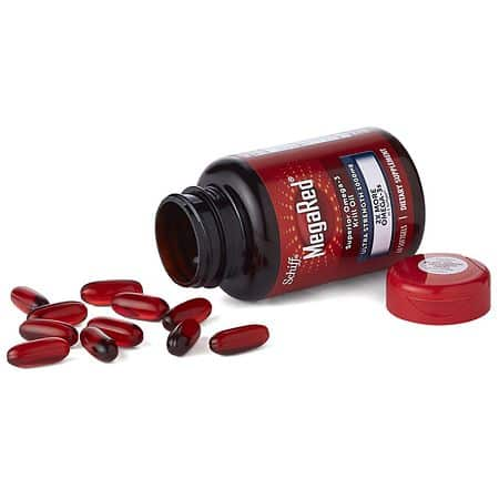 MegaRed Ultra Strength Omega-3 Krill Oil Softgels – 60 Count