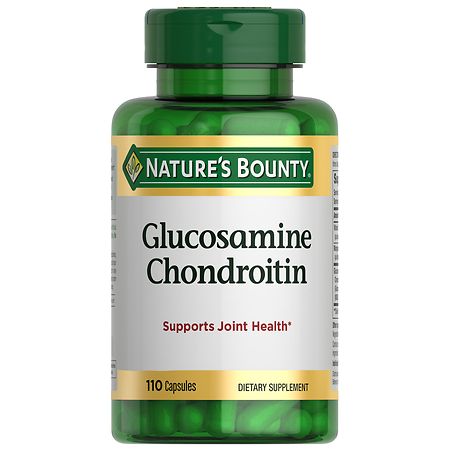 Nature's Bounty Glucosamine Chondroitin Capsules – 110 Count