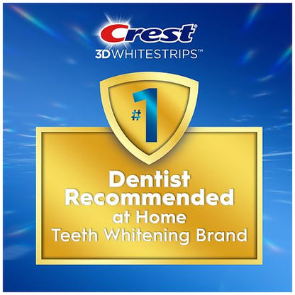 Crest 3DWhitestrips Sensitive + LED Light At-Home Teeth Whitening Kit