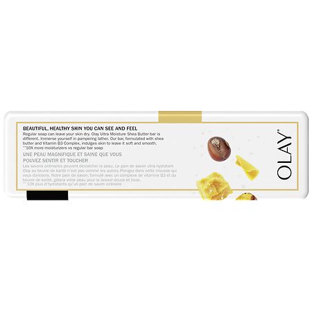 Olay Ultra Moisture Shea Butter Beauty Bar Soap – 6 Bars, 4 oz Each