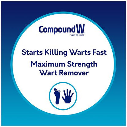 Compound W Fast-Acting Salicylic Acid Wart Remover Liquid – 0.31 fl oz