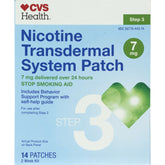 CVS Health Nicotine Transdermal System stap 3
