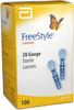 FreeStyle 100 Pack 28 Gauge Lancets