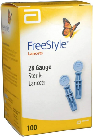 FreeStyle 100 Pack 28 Gauge Lancets