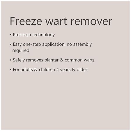 Walgreens One-Step Freeze Wart Remover - 8 Applications