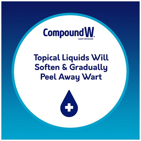 Compound W Fast-Acting Salicylic Acid Wart Remover Liquid – 0.31 fl oz