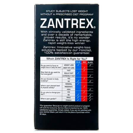 Zantrex Black Dietary Supplement Softgels – 84 Count