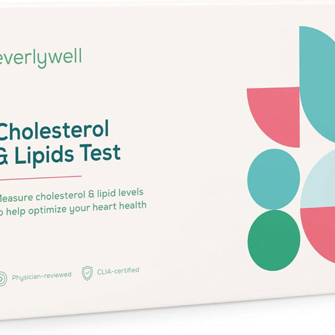 Everlywell Cholesterol and Lipids Test - at-Home Collection Kit - Accurate Results from a CLIA-Certified Lab Within Days