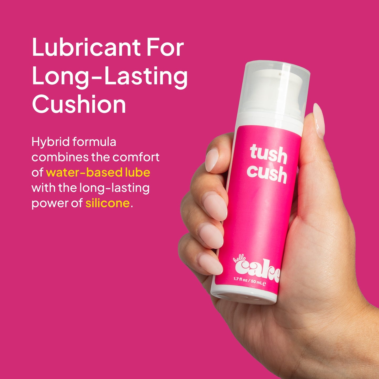 Hybrid Cushioning Personal Lubricant – Unisex, 1.7 fl oz