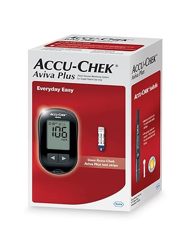 Accu-Chek Aviva Diabetes Test Kit for Diabetic Blood Glucose Monitoring: Aviva Plus Meter, Softclix Lancing Device, and 10 Softclix Lancets