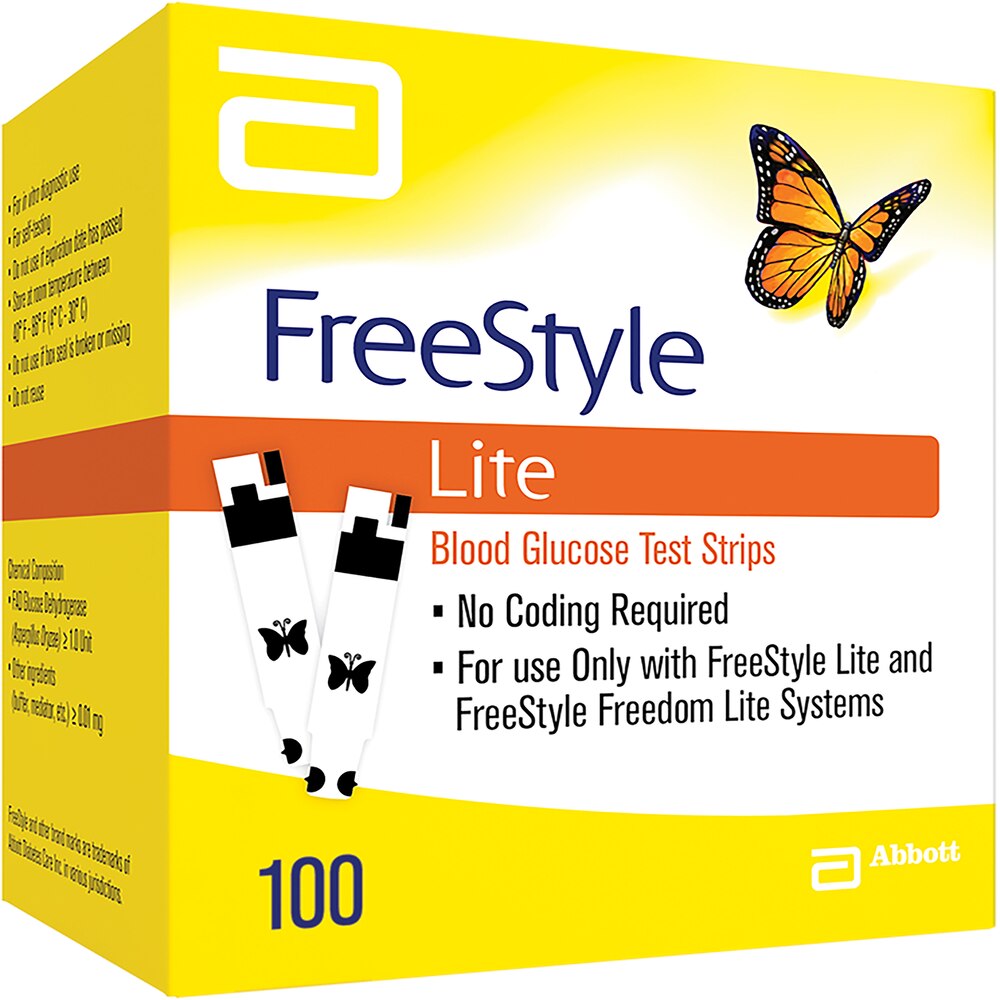 FREESTYLE LITE- 100 Test Strips