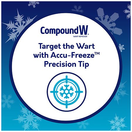 Compound W Accu-Freeze Freeze off Advanced Wart Remover System