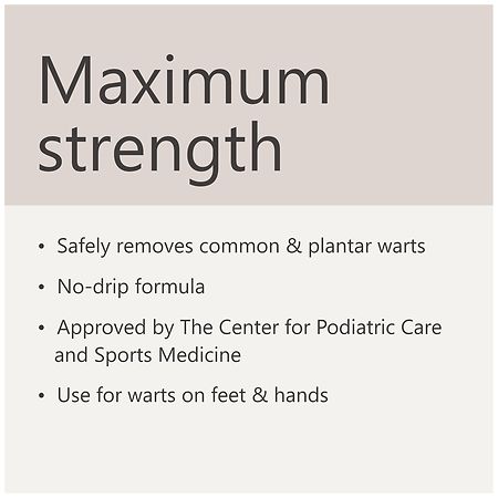 Walgreens Maximum Strength Wart Remover Gel – 0.25 oz