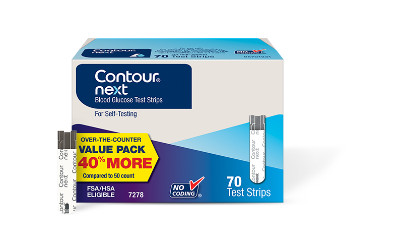 CONTOUR NEXT Test Strips 70ct