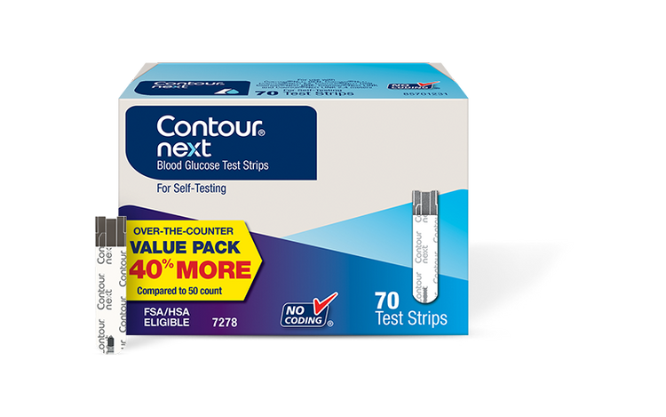 CONTOUR NEXT Test Strips 70ct