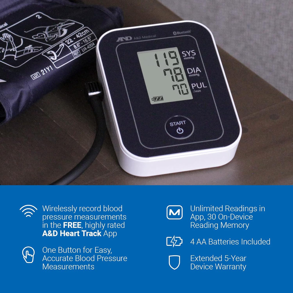 A&D Medical Multi-User Blood Pressure Monitor