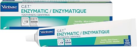 Virbac C.E.T. Enzymatic Toothpaste, Tartar Control, Beef Flavor, 2.5 oz