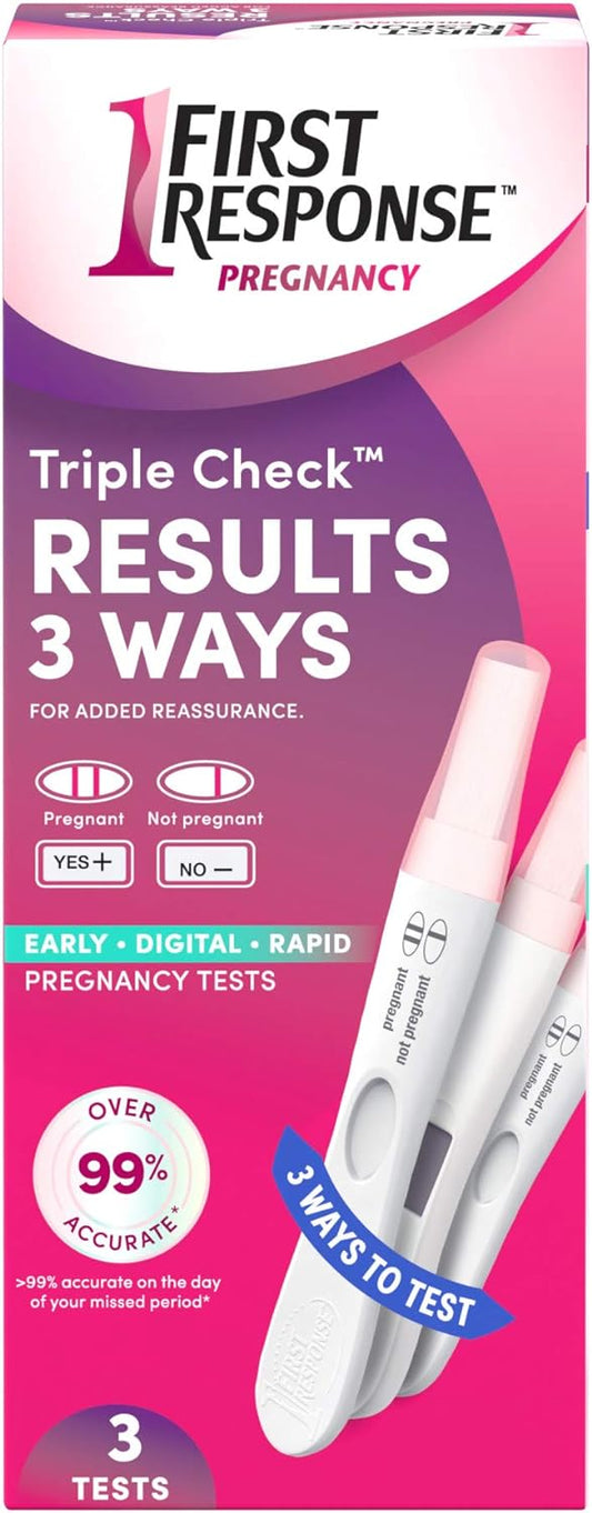 First Response Triple Check Pregnancy Test