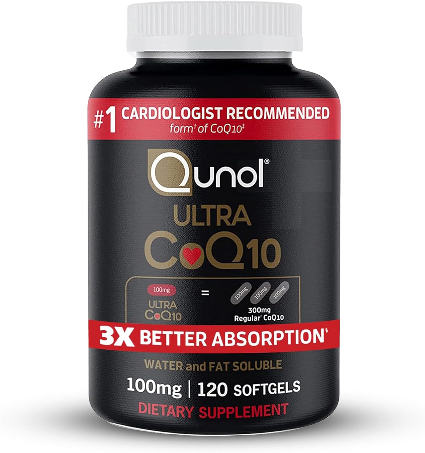 qunol  Ultra CoQ10, 100 mg