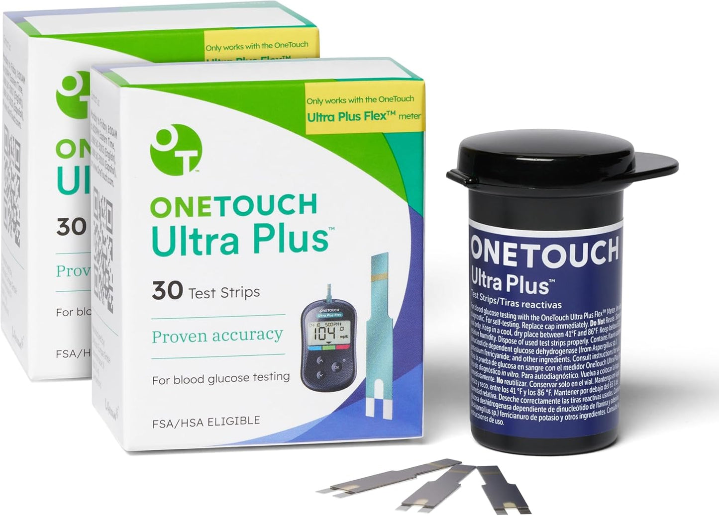 OneTouch Ultra Plus Test Strips (60 Count)