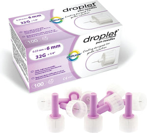 Droplet Pen Needles 32G x 6mm