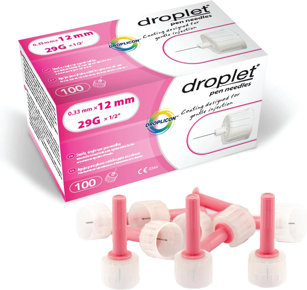 Droplet Pen Needles 29G 12MM