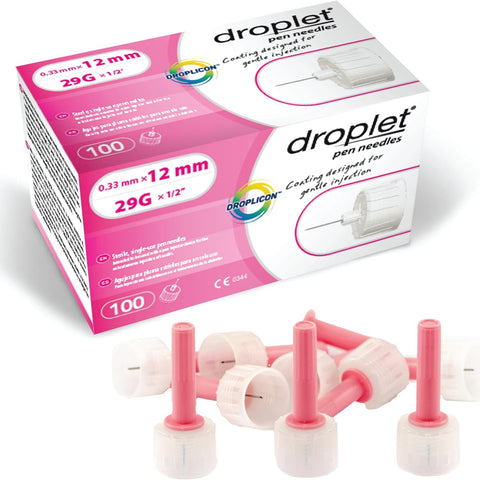 Droplet Pen Needles 29G 12MM