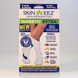 Skineez Diabetic Sock, Large/Xtra Large, White