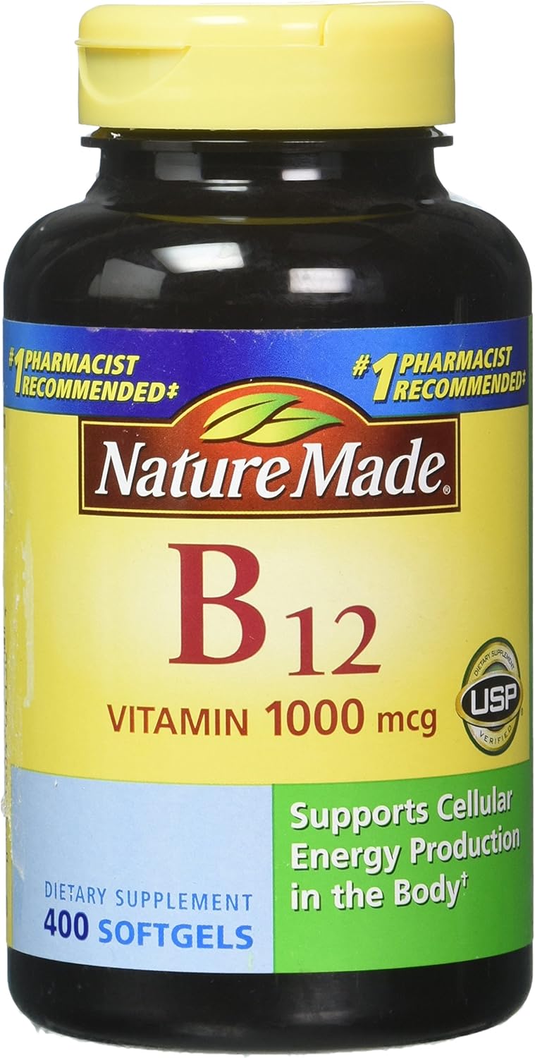 Nature Made Vitamin B12 1000 mcg., 400 Softgels