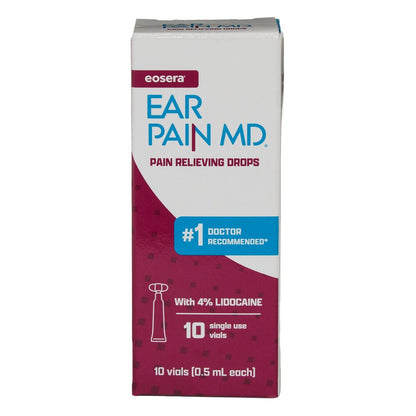 Eosera Ear Pain MD Pain Relieving Drops, 10 CT