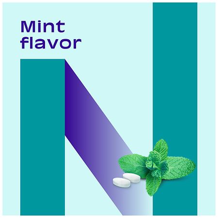 Nicorette 2mg Mini Nicotine Lozenges – Mint Flavor, 81 Count