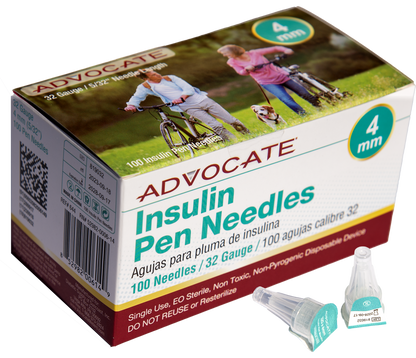 ADVOCATE PEN NEEDLES - 32G X 4MM 5/32" 100/BOX