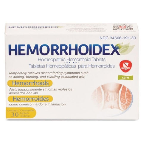 Homeopathic Hemorrhoid Relief Tablets