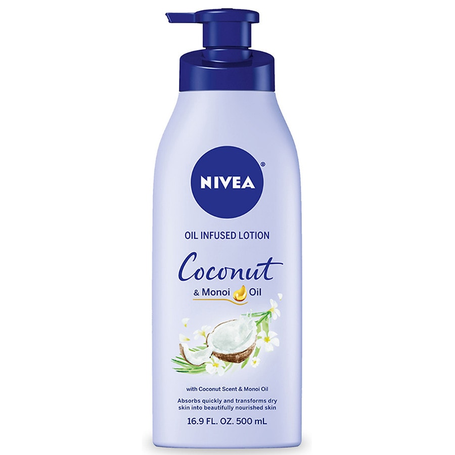 Nivea Nourishing Body Lotion with Coconut & Monoi Oil – 16.9 fl oz (500ml)