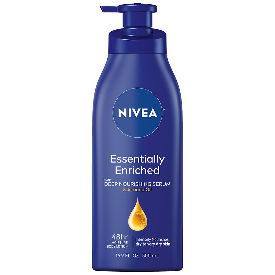 Nivea - Essentially Enriched Body Lotion – 16.9 fl oz (500ml) for Deep Nourishment