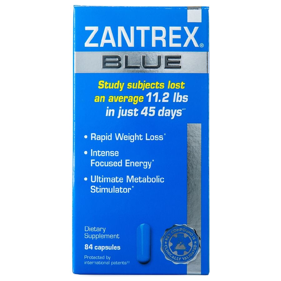 Zantrex Blue Weight Loss Capsules – 84 Count