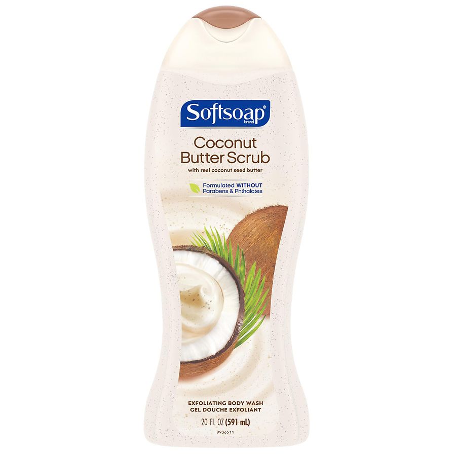 Softsoap - Softening Exfoliating Body Wash with Butter Scrub