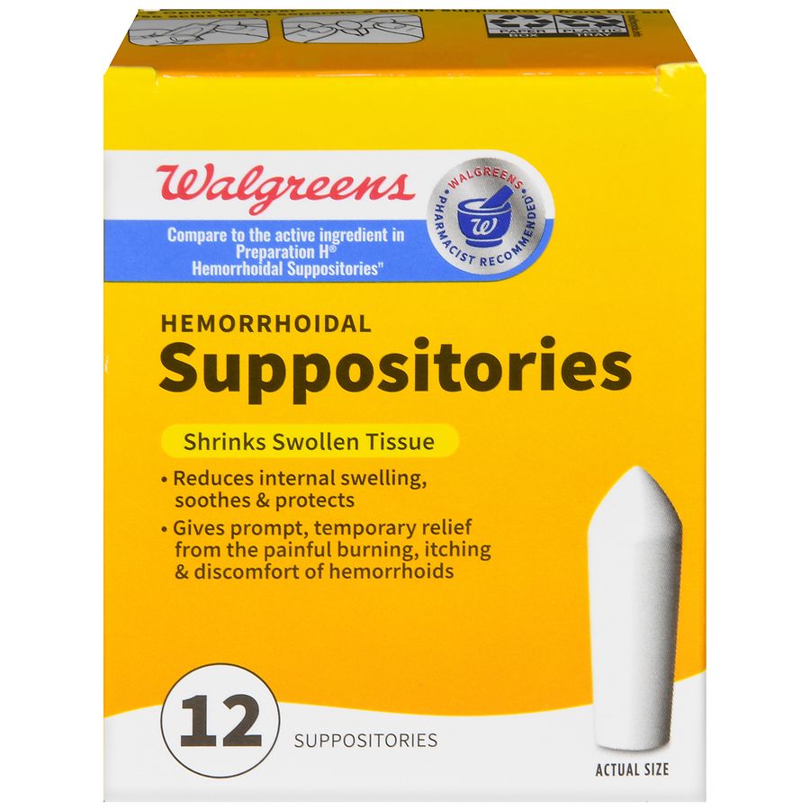 Hemorrhoidal Suppositories