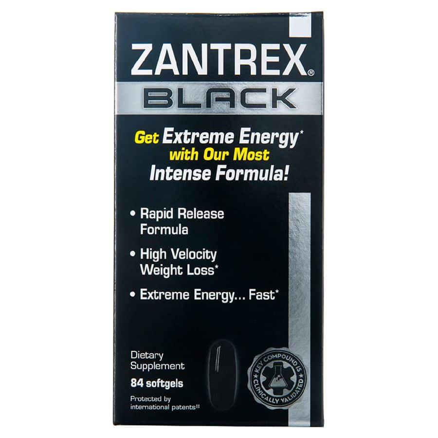 Zantrex Black Dietary Supplement Softgels – 84 Count