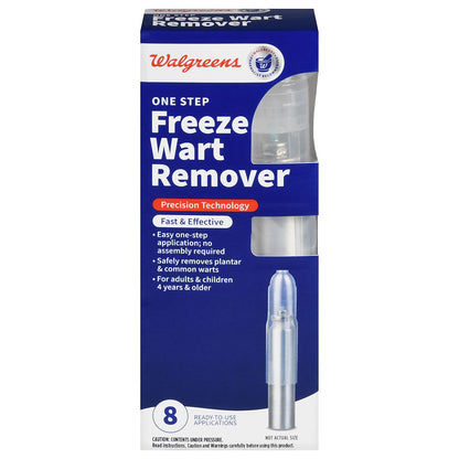 Walgreens One-Step Freeze Wart Remover - 8 Applications